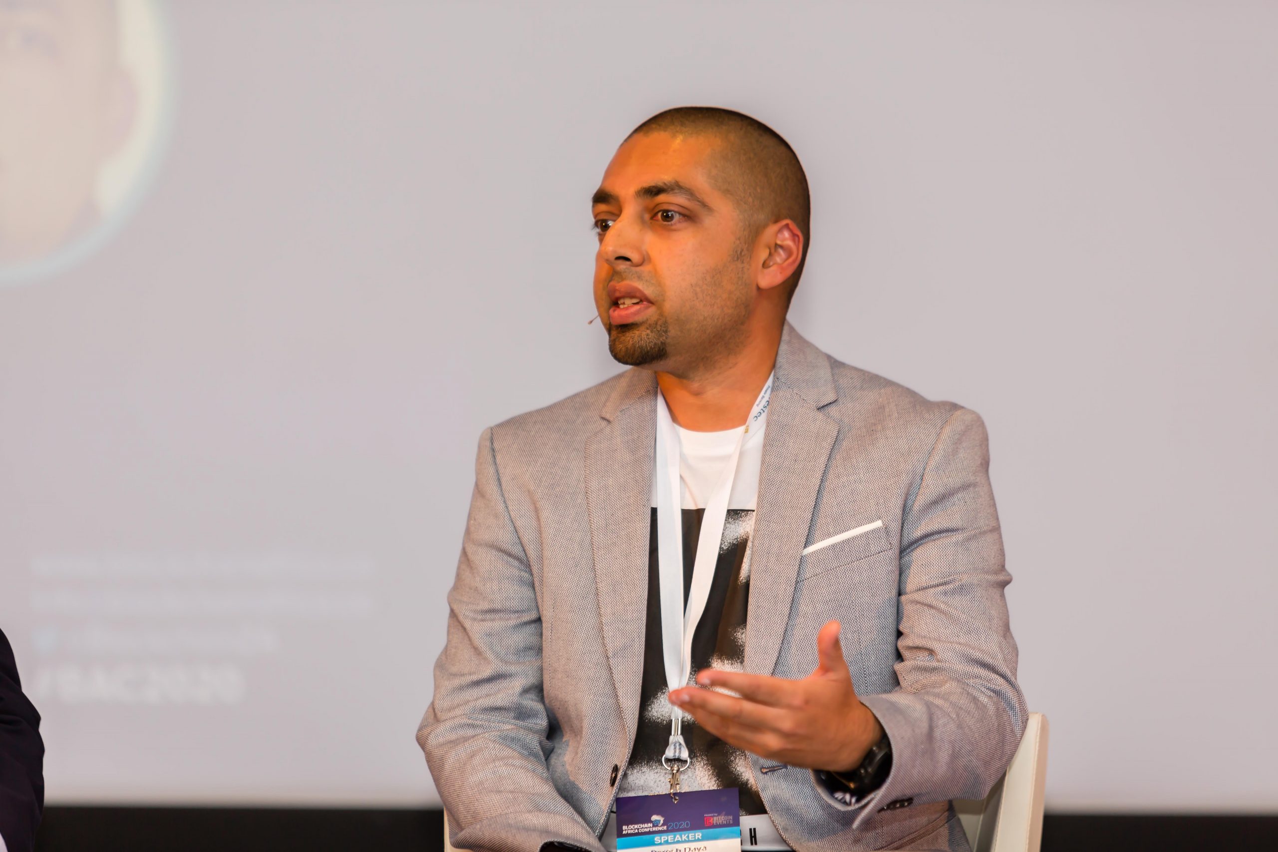Speaking at Blockchain Africa Conference